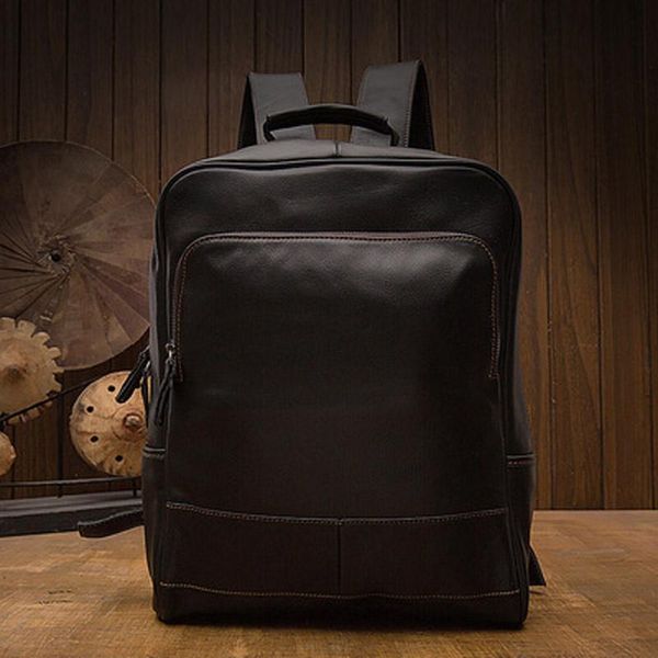 backpack handmade leather men's shoulder bag layer travel fashion trend school korean business computer
backpack handmade leather men's shoulder bag layer travel fashion trend school korean business computer