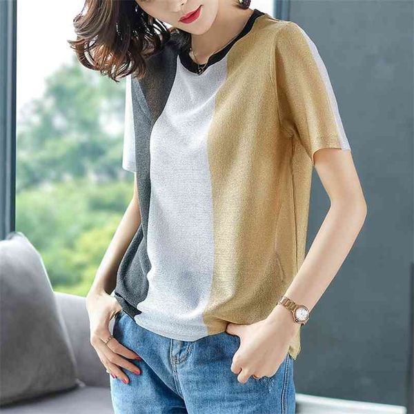 wwenn sweater womens pullovers femme striped thin summer women knitted elastic short sleeve woman clothes 210507, White
wwenn sweater womens pullovers femme striped thin summer women knitted elastic short sleeve woman clothes 210507, White