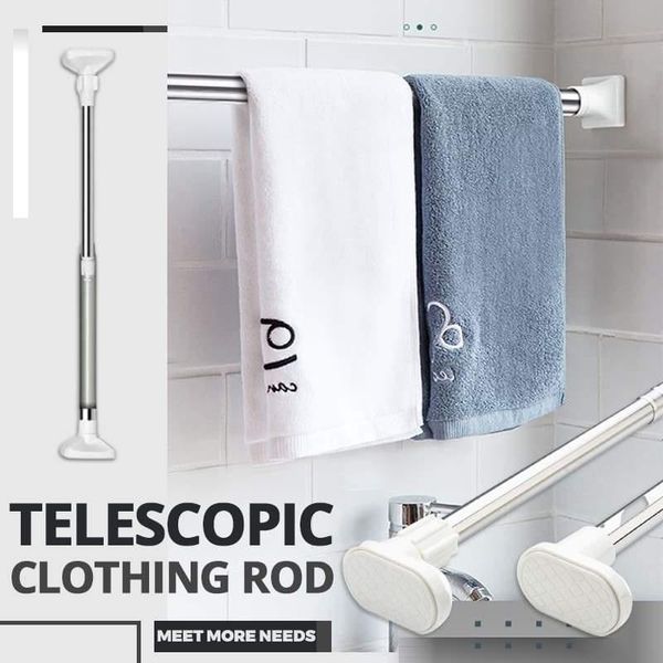 shower curtains clothing rod 50-75cm adjustable bathroom punching simple curtain support without drilling hole
shower curtains clothing rod 50-75cm adjustable bathroom punching simple curtain support without drilling hole