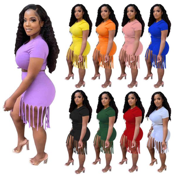 summer women tracksuits short sleeve t-shirt + tassel pants casual solid color 2 piece sets lovely sports fitness running plus size clothing, White
summer women tracksuits short sleeve t-shirt + tassel pants casual solid color 2 piece sets lovely sports fitness running plus size clothing, White
