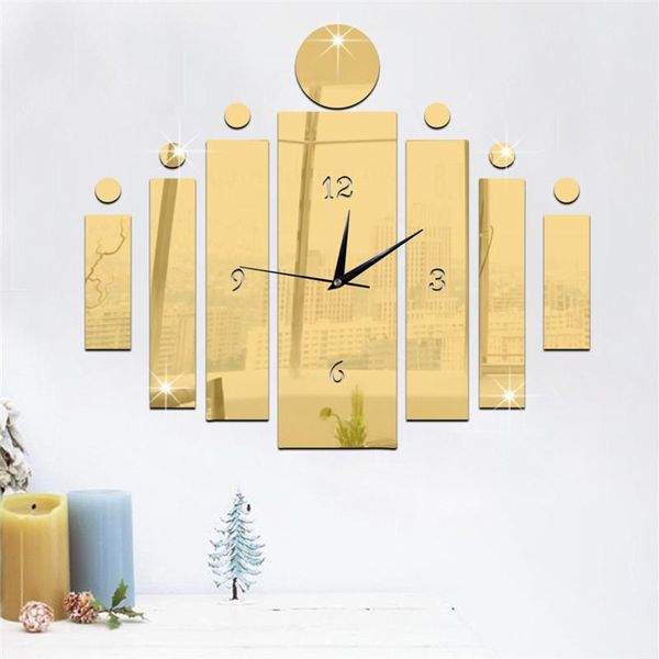 mirror wall clock stickers diy rectangular 3d stereo mute for home decoration accessories clocks
mirror wall clock stickers diy rectangular 3d stereo mute for home decoration accessories clocks