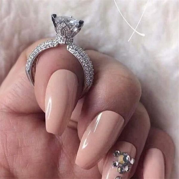 cluster rings arrival simpler fashion jewelry 925 sterling silver&rose gold fill round cut white z cz diamond eternity women ring gift, Golden;silver
cluster rings arrival simpler fashion jewelry 925 sterling silver&rose gold fill round cut white z cz diamond eternity women ring gift, Golden;silver
