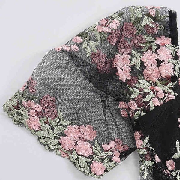 shestyle embroidery flower square neck mesh fabric black see through short sleeve crop ruched wrap t-shirt womenby a, Black;white
shestyle embroidery flower square neck mesh fabric black see through short sleeve crop ruched wrap t-shirt womenby a, Black;white