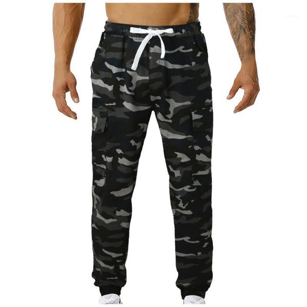 men's pants slim mid-waist lace-up overalls military camouflage combat sports cargo fashion comfortable pant pantalones de hombre, Black
men's pants slim mid-waist lace-up overalls military camouflage combat sports cargo fashion comfortable pant pantalones de hombre, Black