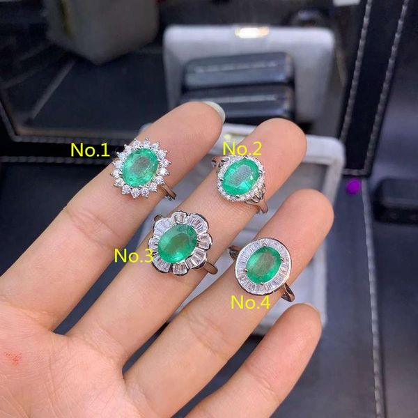 cluster rings jewelry vintage emerald wedding ring for woman 7mm*9mm natural 925 silver, Golden;silver
cluster rings jewelry vintage emerald wedding ring for woman 7mm*9mm natural 925 silver, Golden;silver