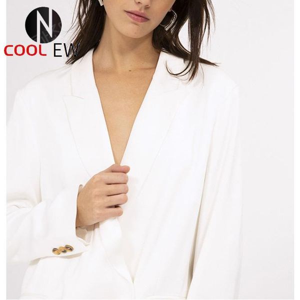 women's suits & blazers white/black/pink solid color long sleeve notched thin acetate blazer - elfbop 2021 women suit ol/casual outerwe
women's suits & blazers white/black/pink solid color long sleeve notched thin acetate blazer - elfbop 2021 women suit ol/casual outerwe