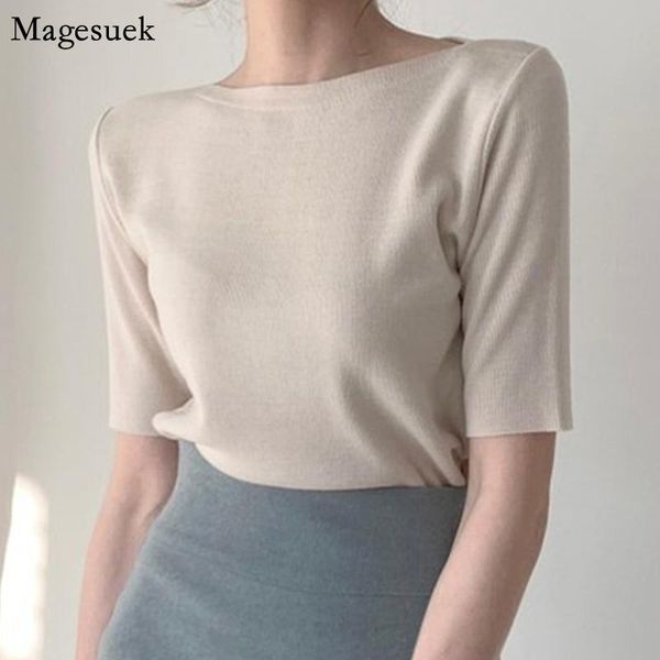 korean knitted short sleeve women t-shirts summer thin slim basic tee shirt femme o neck solid fashion t female 14078 women's t-shirt, White
korean knitted short sleeve women t-shirts summer thin slim basic tee shirt femme o neck solid fashion t female 14078 women's t-shirt, White