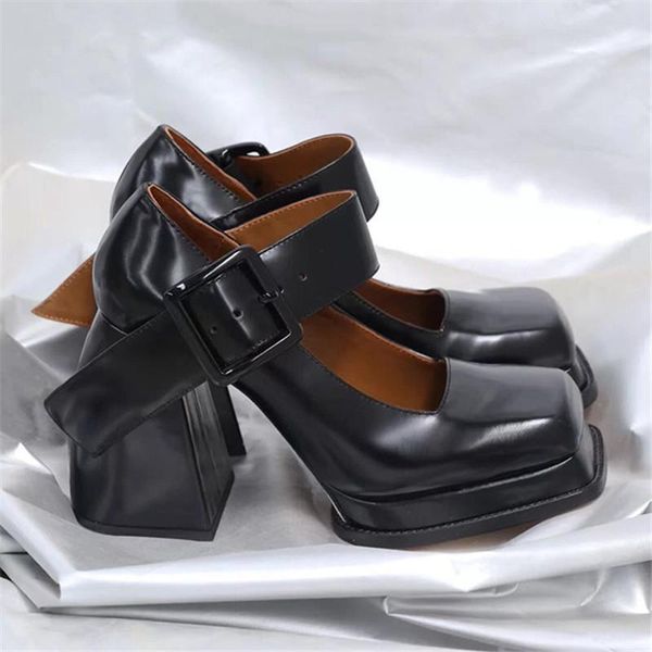 dress shoes 2021 ladies mary janes chunky high heels women platform pumps retro square toe stiletto prom zapatos mujer, Black
dress shoes 2021 ladies mary janes chunky high heels women platform pumps retro square toe stiletto prom zapatos mujer, Black