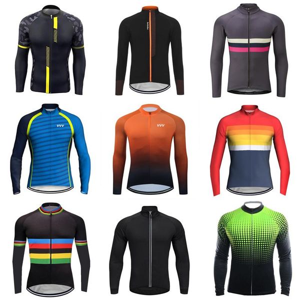 racing jackets spring autumn man's cycling jersey long sleeve shirts por team mtb sports wear bicycle clothing maillot ropa ciclismo to, Black;red
racing jackets spring autumn man's cycling jersey long sleeve shirts por team mtb sports wear bicycle clothing maillot ropa ciclismo to, Black;red