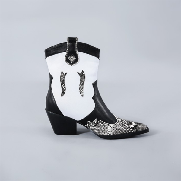 boots 2021 design female chunky high heel fashion mixed colors party office pointed toe shoes woman, Black
boots 2021 design female chunky high heel fashion mixed colors party office pointed toe shoes woman, Black