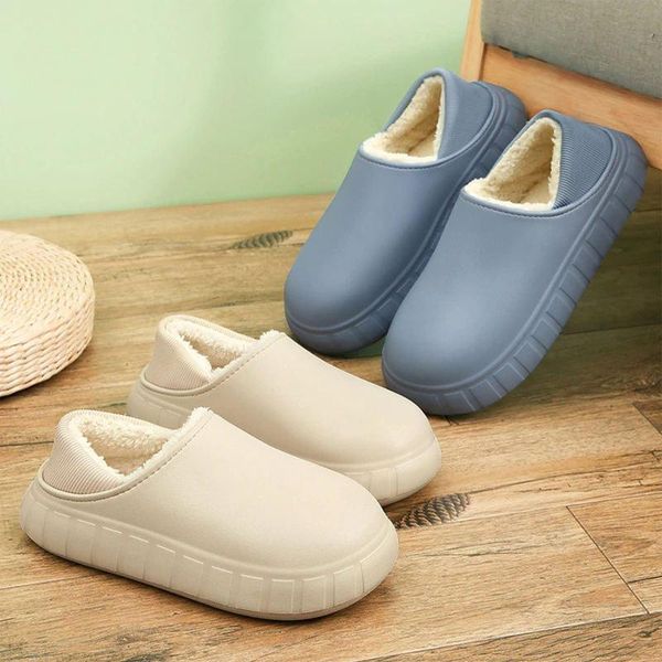 slippers slip-on furry flat home winter keep warm plush shoes women men non-slip soft, Black
slippers slip-on furry flat home winter keep warm plush shoes women men non-slip soft, Black