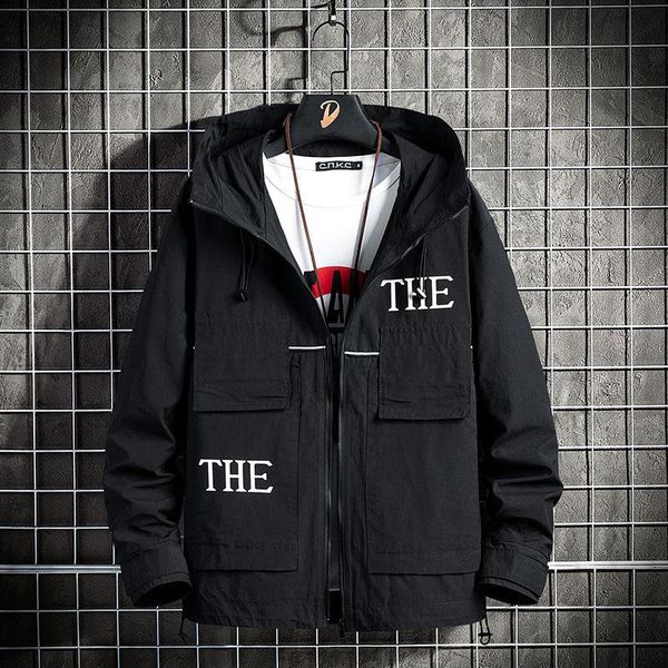 men's jackets 2021 autumn/winter parka men warm windproof coats male hooded cool windbreak coat letter trend jacket, Black;brown
men's jackets 2021 autumn/winter parka men warm windproof coats male hooded cool windbreak coat letter trend jacket, Black;brown