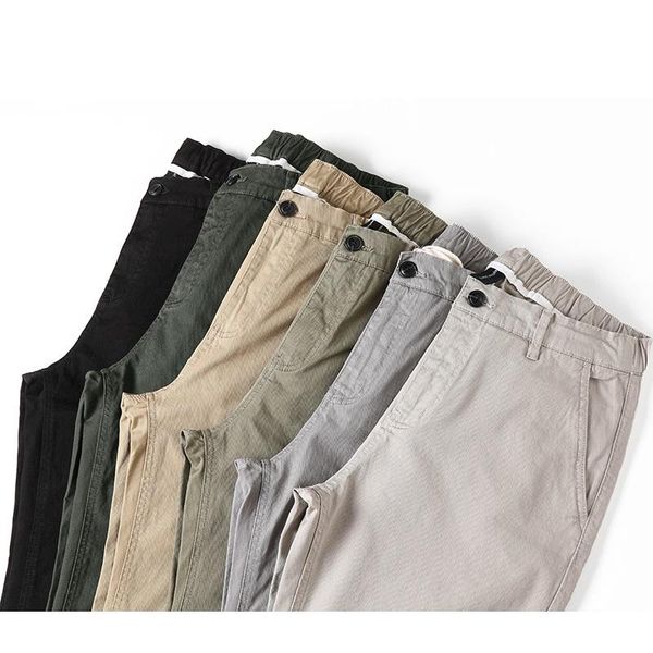 solid pants men street wear slim straight elastic waist classical basic trousers clothing ankle-length men's, Black
solid pants men street wear slim straight elastic waist classical basic trousers clothing ankle-length men's, Black