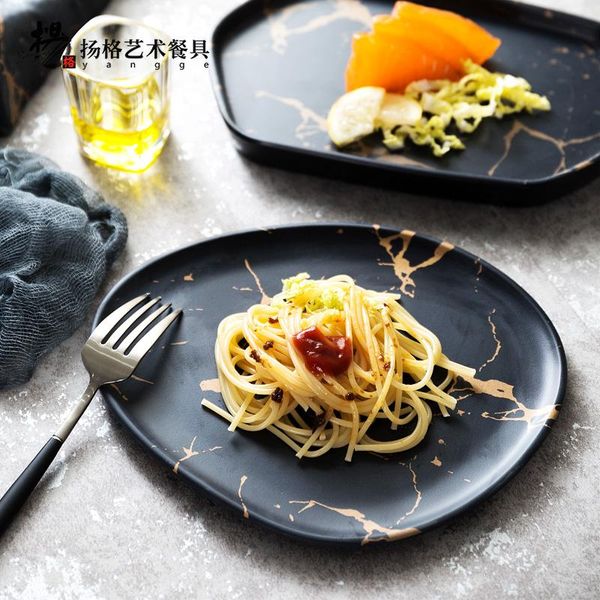 dishes & plates sia-huat black gold series nordic melamine tableware flat steak plate salad western dividing dinner serving platter tray
dishes & plates sia-huat black gold series nordic melamine tableware flat steak plate salad western dividing dinner serving platter tray