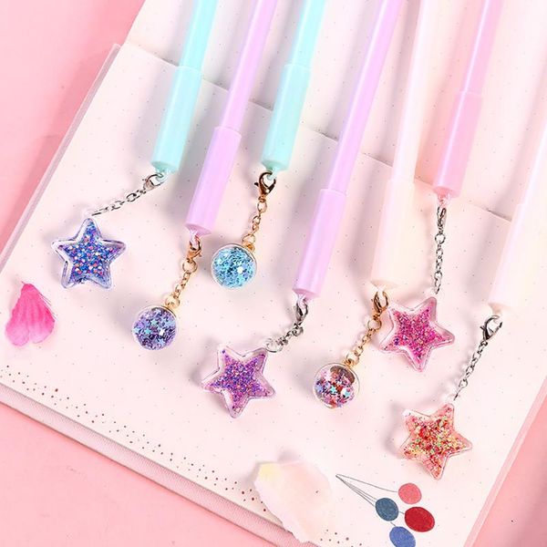 gel pens pen kawaii pentagram pendant neutral for school gift writing office supplies stationery novelty item
gel pens pen kawaii pentagram pendant neutral for school gift writing office supplies stationery novelty item