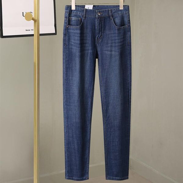 men's jeans tm02 trendy homme tmy men casual slim stretch classic denim pants trousers plus size 29-42, Blue
men's jeans tm02 trendy homme tmy men casual slim stretch classic denim pants trousers plus size 29-42, Blue