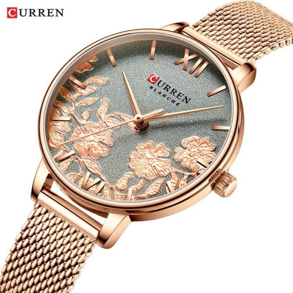 wristwatches curren brand women's watches luxury quartz waterproof watch fashion trend cool hour relogio, Slivery;brown
wristwatches curren brand women's watches luxury quartz waterproof watch fashion trend cool hour relogio, Slivery;brown