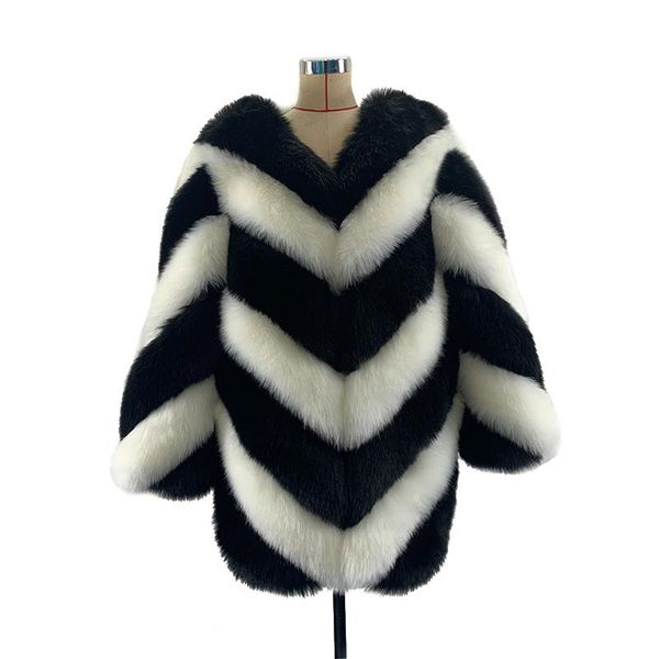 women's fur & faux autumn winter coat women warm casual thick ladies jacket female long plus size outwear plush overcoat, Black
women's fur & faux autumn winter coat women warm casual thick ladies jacket female long plus size outwear plush overcoat, Black