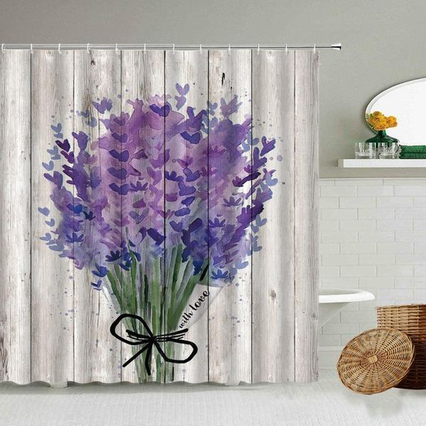 shower curtains purple romantic lavender curtain retro antique wood design bathroom decoration waterproof polyester sscreen with hook set
shower curtains purple romantic lavender curtain retro antique wood design bathroom decoration waterproof polyester sscreen with hook set