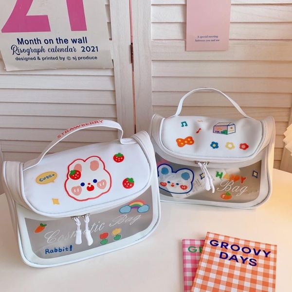 cosmetic bags & cases bentoy milkjoy transparent women bag large capacity travel wash storage organizer pouch waterproof girls pocket
cosmetic bags & cases bentoy milkjoy transparent women bag large capacity travel wash storage organizer pouch waterproof girls pocket