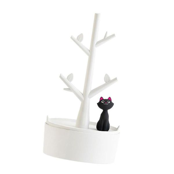 tree shape jewelry display stand kitten storage rack jewellery holder organizer (white) pendant necklaces, Silver
tree shape jewelry display stand kitten storage rack jewellery holder organizer (white) pendant necklaces, Silver