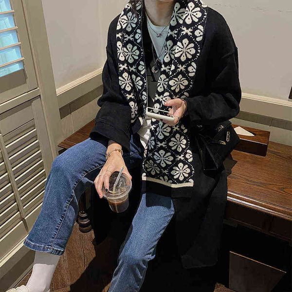 scarves net red autumn and winter students versatile warm knitted female long flower imitation cashmere scarf, Blue;gray
scarves net red autumn and winter students versatile warm knitted female long flower imitation cashmere scarf, Blue;gray