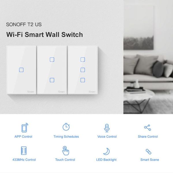 wifi smart wall light switch 1/2/3 gang support voice/touch control works with alexa google home iftsmart automation modules
wifi smart wall light switch 1/2/3 gang support voice/touch control works with alexa google home iftsmart automation modules