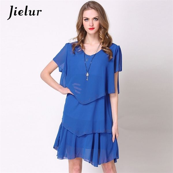fashion plus size summer chiffon dress female loose patchwork solid color v-neck dresses s-5xl black blue vestidos 210426, Black;gray
fashion plus size summer chiffon dress female loose patchwork solid color v-neck dresses s-5xl black blue vestidos 210426, Black;gray
