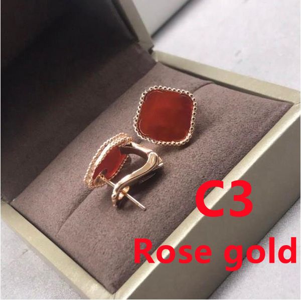 stud womens earrings fashion stud earings clover stainless elegant for woman classic 13 color box need to extra cost t2302033, Golden;silver
stud womens earrings fashion stud earings clover stainless elegant for woman classic 13 color box need to extra cost t2302033, Golden;silver