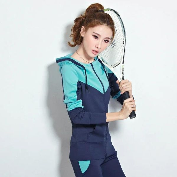 women's two piece pants fall fashion slim tracksuit set women korean long sleeve zip hooded jacket + pant suit work out joggers sets sw, White
women's two piece pants fall fashion slim tracksuit set women korean long sleeve zip hooded jacket + pant suit work out joggers sets sw, White