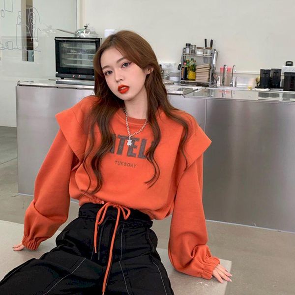 Women's Hoodies & Sweatshirts Hoodie autumn and winter Korean style design sense short loose student long-sleeved shirt ins trend I4WN, Black
Women's Hoodies & Sweatshirts Hoodie autumn and winter Korean style design sense short loose student long-sleeved shirt ins trend I4WN, Black