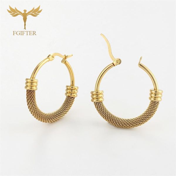 hoop & huggie gold color stainless steel earrings for women large simple round circle huggies ear rings steampunk accessories, Golden;silver
hoop & huggie gold color stainless steel earrings for women large simple round circle huggies ear rings steampunk accessories, Golden;silver