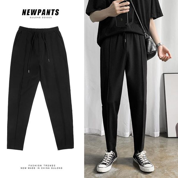 black drawstring casual pants men's fashion business dress men streetwear wild loose joggers trousers m-2xl
black drawstring casual pants men's fashion business dress men streetwear wild loose joggers trousers m-2xl