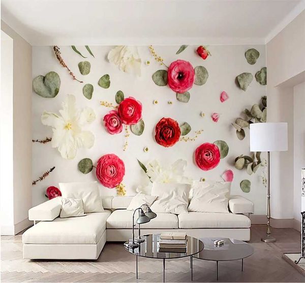 wallpapers xuesu 3d creative ranunculus rose leaf dried flower tv background wall custom wallpaper mural 8d waterproof covering
wallpapers xuesu 3d creative ranunculus rose leaf dried flower tv background wall custom wallpaper mural 8d waterproof covering