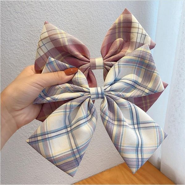hair accessories cute plaid hairpin big bow barrettes clips bowknot hairpins headdress for women
hair accessories cute plaid hairpin big bow barrettes clips bowknot hairpins headdress for women