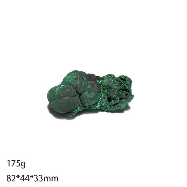 decorative objects & figurines 175g b3-1 natural malachite mineral crystal specimen home decoration from congo
decorative objects & figurines 175g b3-1 natural malachite mineral crystal specimen home decoration from congo