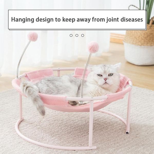 cat beds & furniture hammock elevated bed with metal frame and teaser toy ball detachable washable cozy for indoor outdoor
cat beds & furniture hammock elevated bed with metal frame and teaser toy ball detachable washable cozy for indoor outdoor
