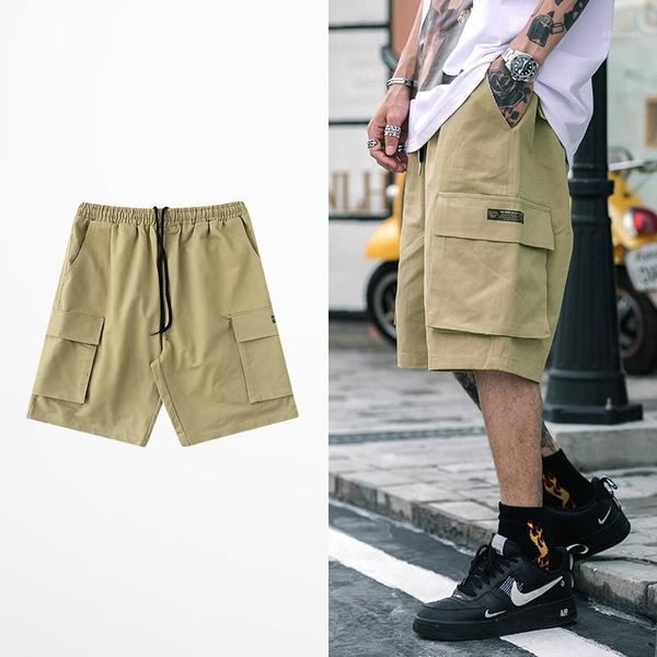 men's tide brand japaness style fashion multiple pockets cargo men casual wear harajuku khaki green color beach shorts male1 p0uh, White;black
men's tide brand japaness style fashion multiple pockets cargo men casual wear harajuku khaki green color beach shorts male1 p0uh, White;black
