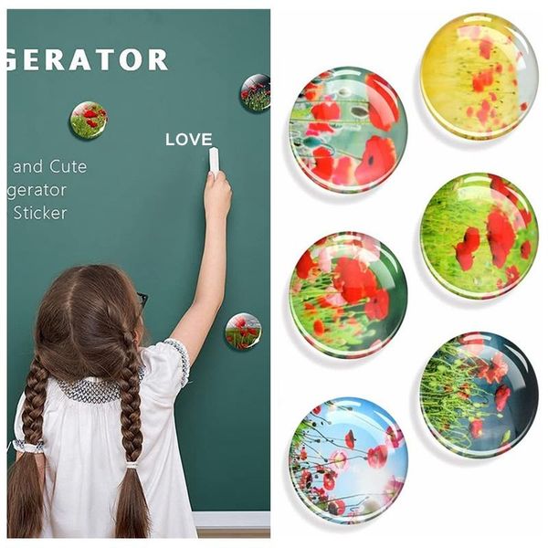 fridge magnets poppy magnet flower 50mm glass dome crystal magnetic stikers for refrigerator fixed picture note home decor
fridge magnets poppy magnet flower 50mm glass dome crystal magnetic stikers for refrigerator fixed picture note home decor