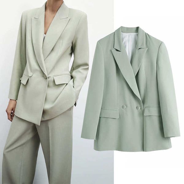 suit jacket spring za fashion simple slim elegant office women suits casual chic party street suit 210601, White;black
suit jacket spring za fashion simple slim elegant office women suits casual chic party street suit 210601, White;black