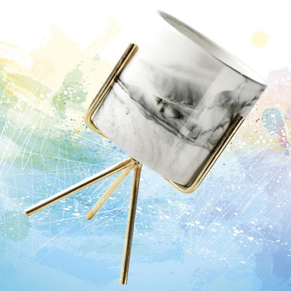 iron frame flowerpot holder gold-plated flower pot ceramics (golden, random pattern) vases
iron frame flowerpot holder gold-plated flower pot ceramics (golden, random pattern) vases