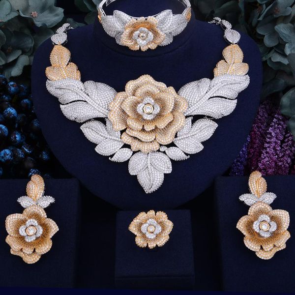 earrings & necklace godki maxi size luxury women bridal cubic zirconia ring bangle earring dubai jewelry set jewellery addict, Silver
earrings & necklace godki maxi size luxury women bridal cubic zirconia ring bangle earring dubai jewelry set jewellery addict, Silver