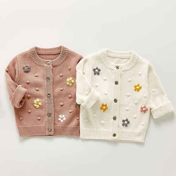 pullover autumn baby girls knitted cardigan sweater coat infant long sleeve toddler girl cotton bubble hook flower clothes, Blue
pullover autumn baby girls knitted cardigan sweater coat infant long sleeve toddler girl cotton bubble hook flower clothes, Blue