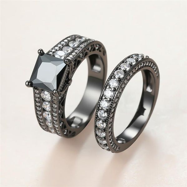 trendy male female crystal stone ring set luxury 14kt black gold wedding rings for women charm square zircon engagement, Slivery;golden
trendy male female crystal stone ring set luxury 14kt black gold wedding rings for women charm square zircon engagement, Slivery;golden