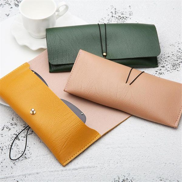 soft pu leather sunglasses frame storage bag solid color portable glasses case large capacity pen holder makeup brush pencil bags
soft pu leather sunglasses frame storage bag solid color portable glasses case large capacity pen holder makeup brush pencil bags