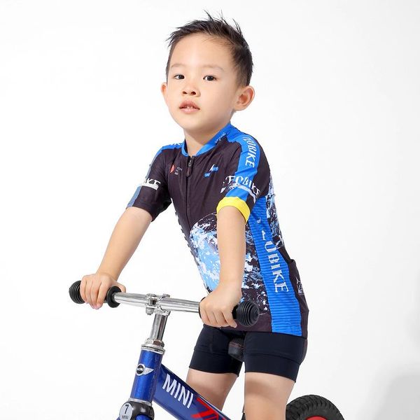 racing sets children's cycling suit short sleeve boys and girls summer bike scooter riding equipment, Black;blue
racing sets children's cycling suit short sleeve boys and girls summer bike scooter riding equipment, Black;blue