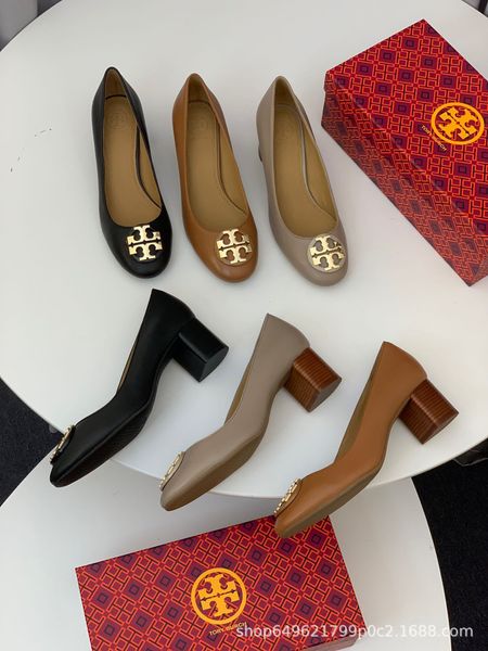 tb thick color matching single medium high heel shallow mouth profsional work sho comfortable and versatile cowhide, Black
tb thick color matching single medium high heel shallow mouth profsional work sho comfortable and versatile cowhide, Black