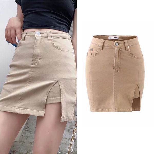 blogger's ins same high waist side split anti light denim skirt with slim fit and hip wrapped women's, Black
blogger's ins same high waist side split anti light denim skirt with slim fit and hip wrapped women's, Black