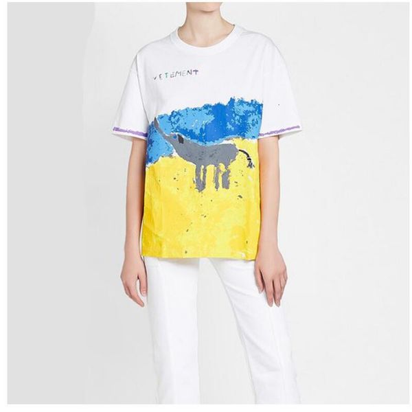 t shirt hip hop vetements graffiti splash-ink elephant letter printed men women short sleeve t shirt cotton fashion tees, White
t shirt hip hop vetements graffiti splash-ink elephant letter printed men women short sleeve t shirt cotton fashion tees, White