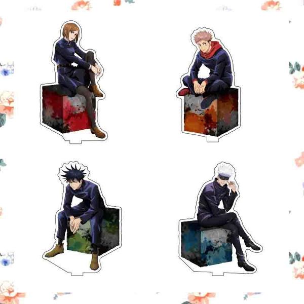 keychains 2021 japan anime jujutsu kaisen acrylic figure stand card model plate desk decor gojo satoru cosplay xmas gift for friend, Silver
keychains 2021 japan anime jujutsu kaisen acrylic figure stand card model plate desk decor gojo satoru cosplay xmas gift for friend, Silver
